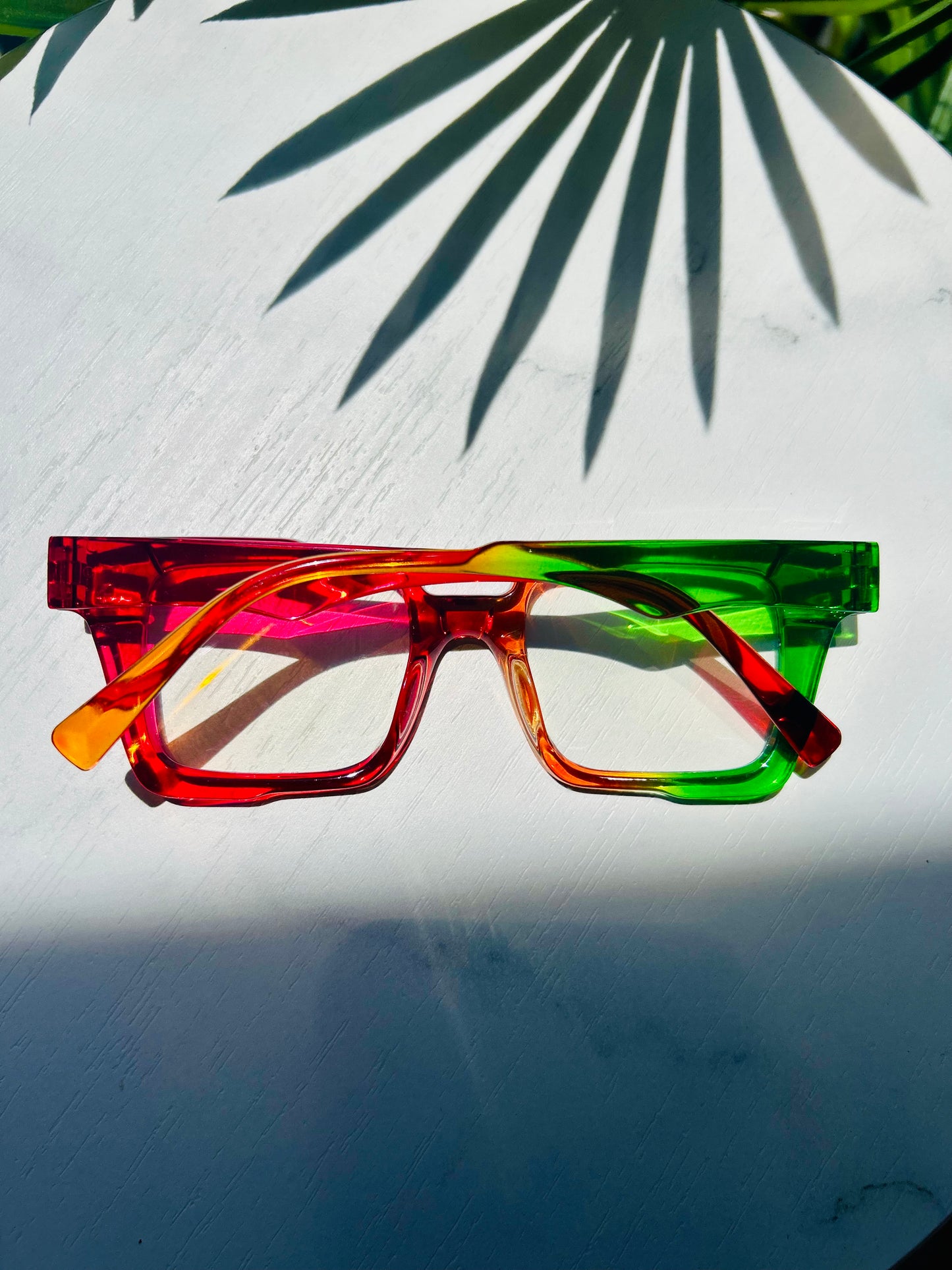 Rainbow Rebel - Bold, Loud, Sassy, & Unapologetic Square Glasses