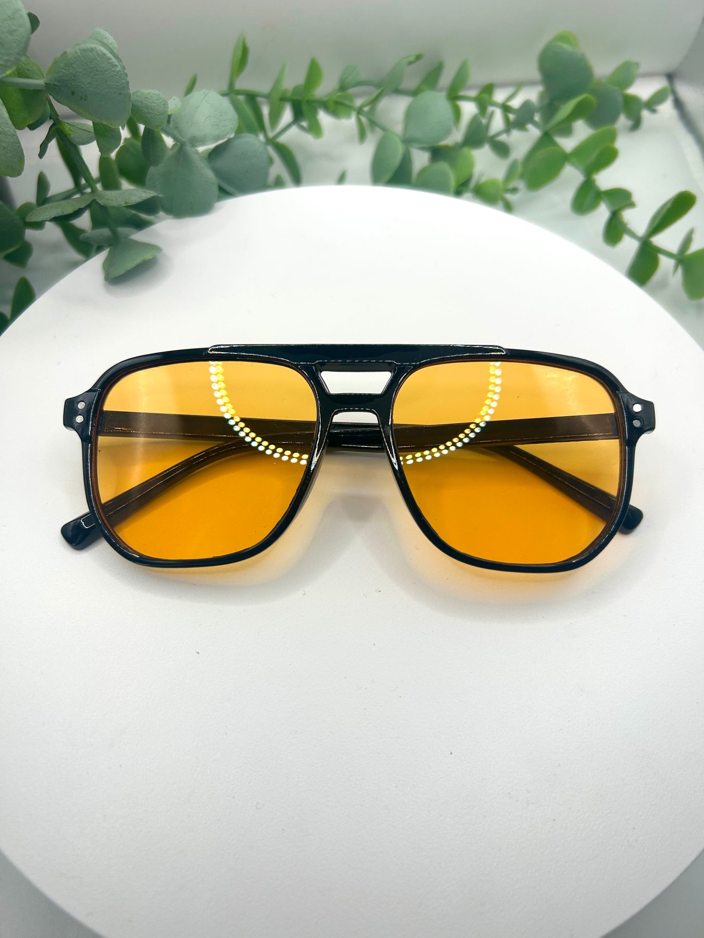 Dean’s Legacy Men’s Unisex Shades – Bold Glasses Square Frames | James Dean Inspired Eyewear | Oversized Statement | Retro Cool Vibes