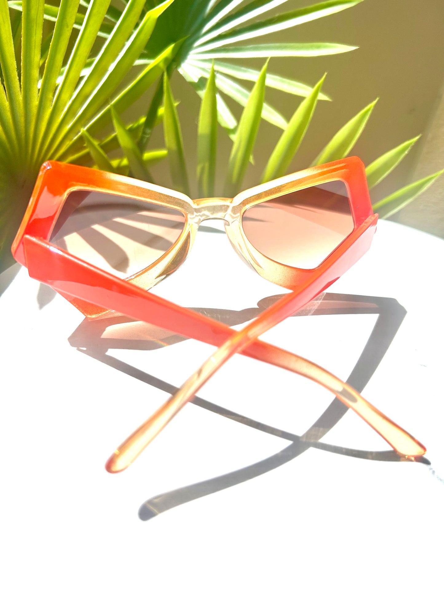 Bold Geometric Sunglasses – Oversized Statement Shades in 4 Colors